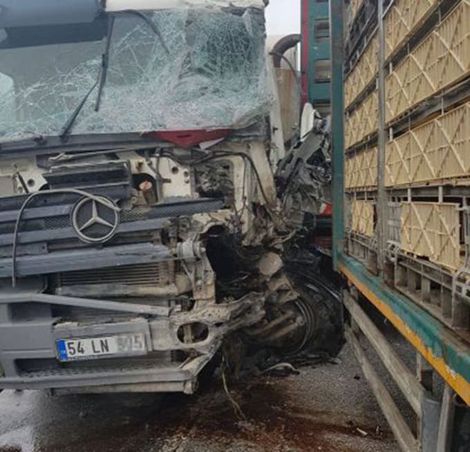 Alifuatpaşa'da kaza! 2 yaralı