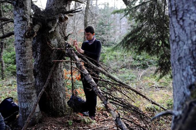 Sakarya'da 'survivor' kampı kurdular