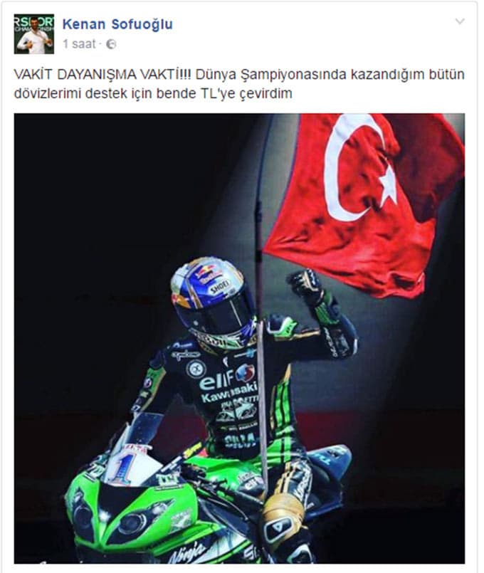 Sofuoğlu ve Serhat Serbes'ten anlamlı hareket