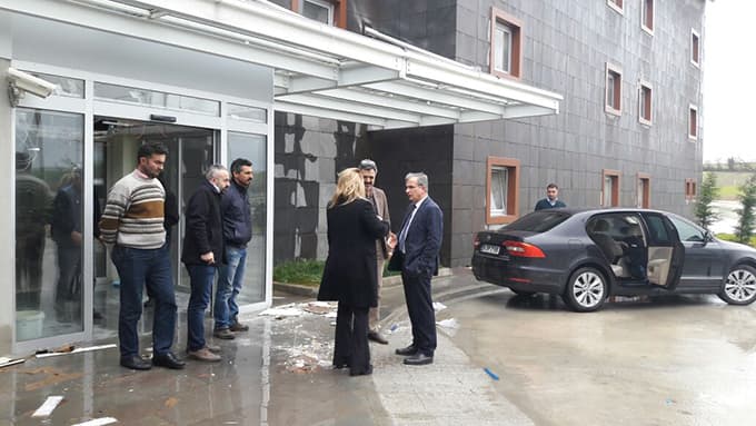 Yenilenen hastane binası açılış için gün sayıyor