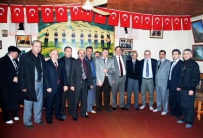 Erzurumlular MHPli Adayları Ağırladı