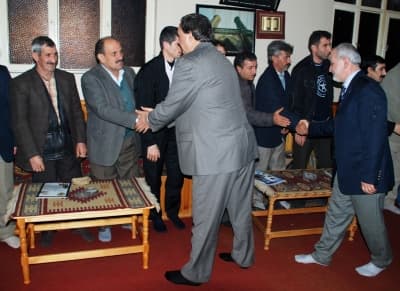 Erzurumlular MHPli Adayları Ağırladı