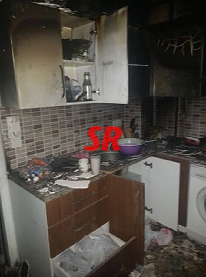 Evdeki buzdolabı bomba gibi patladı!