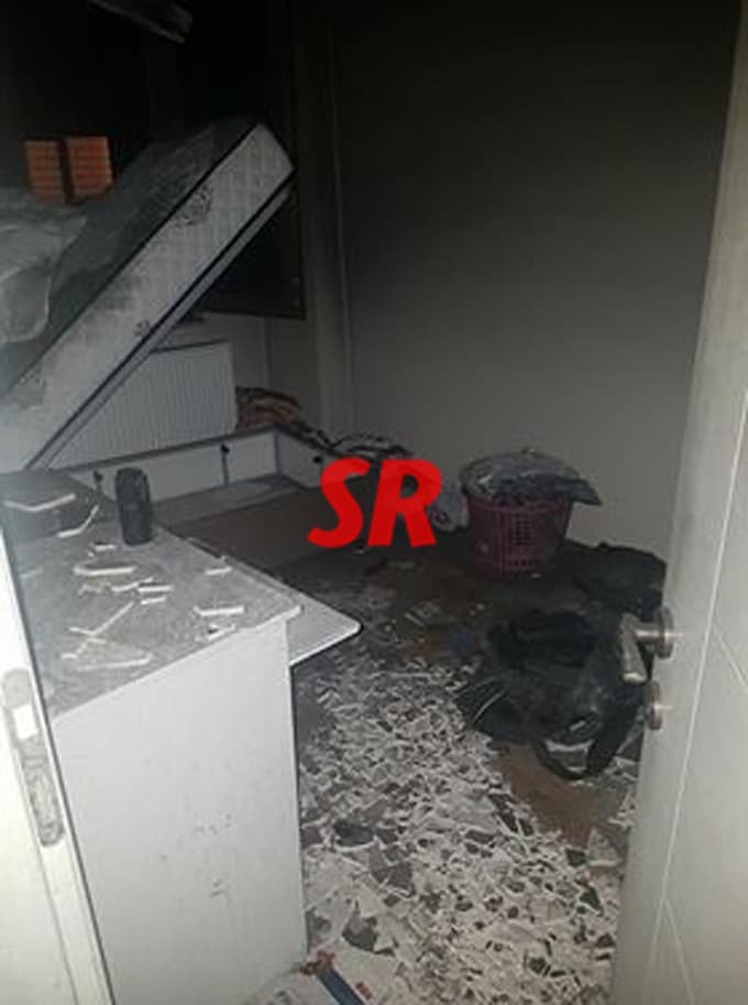 Evdeki buzdolabı bomba gibi patladı!