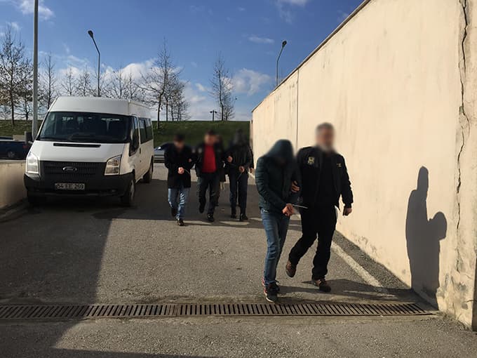 PKK sempatizanı 5 öğrenci adliyeye sevk edildi!