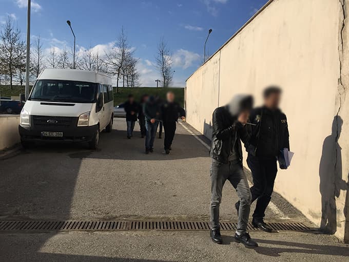 PKK sempatizanı 5 öğrenci adliyeye sevk edildi!