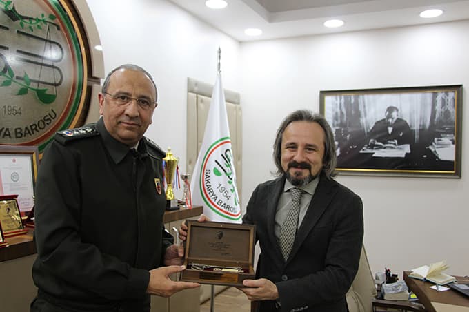 Jandarma Komutanı'ndan Kazan'a ziyaret