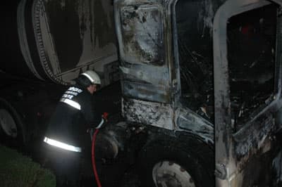 Seyir Halindeki Tanker Alev Aldı