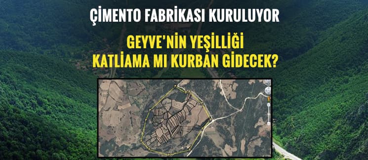 Çimento fabrikası kuruluyor!