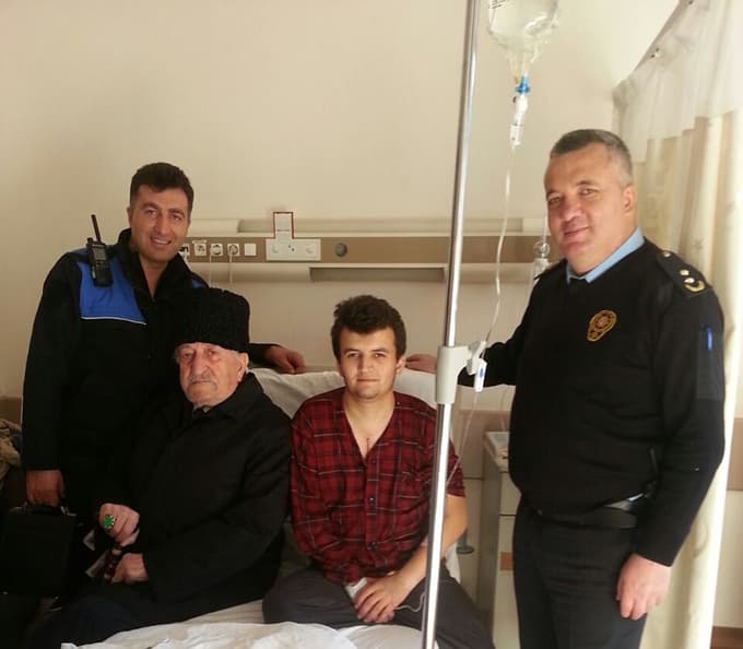Polis Memurumuza Ziyaretler Devam Ediyor