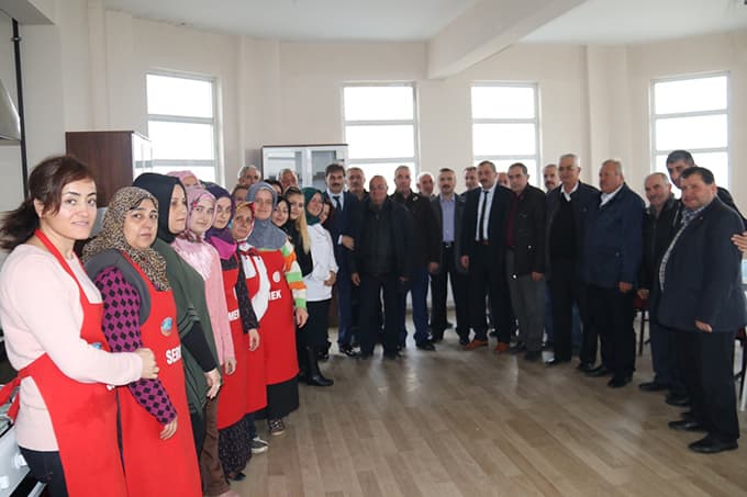 Yusuf Alemdar, SERMEK kurslarını ziyaret etti