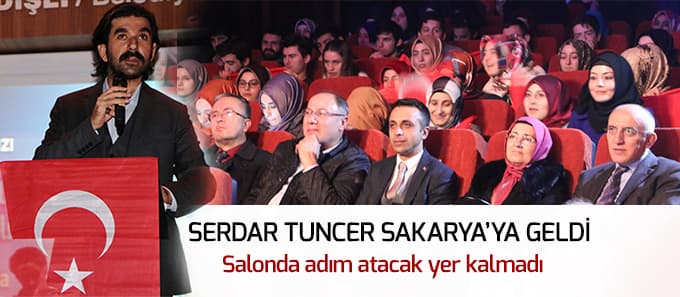 Serdar Tuncer Sakarya'daydı