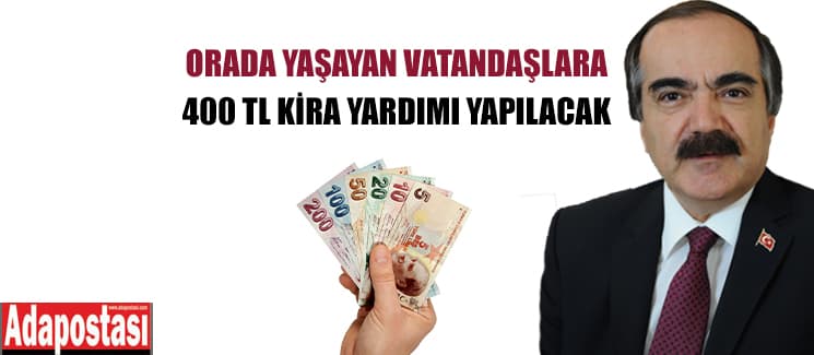 Orada yaşayan vatandaşlara sevindirici haber