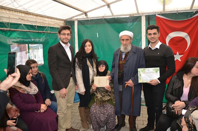 Marmara Üniversitesi'nden Safitürk ailesine ziyaret
