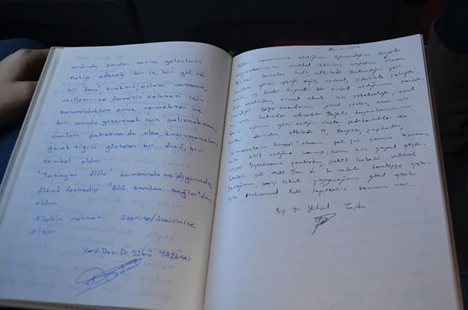 Marmara Üniversitesi'nden Safitürk ailesine ziyaret