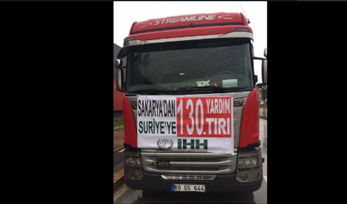 Suriye'ye 4 yardım TIR'ı daha yola çıktı