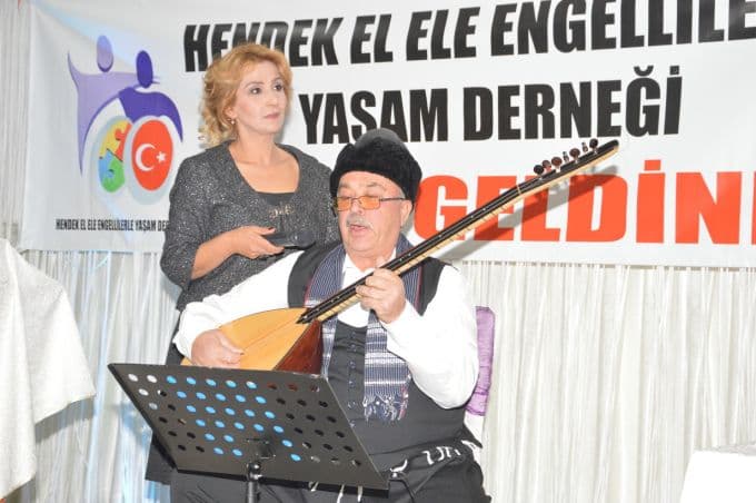 Engelliler bu gecede buluştu