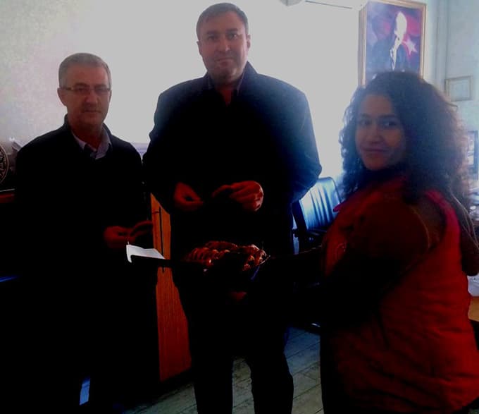 Cumhuriyet Polis Merkezine taziyeye gittiler