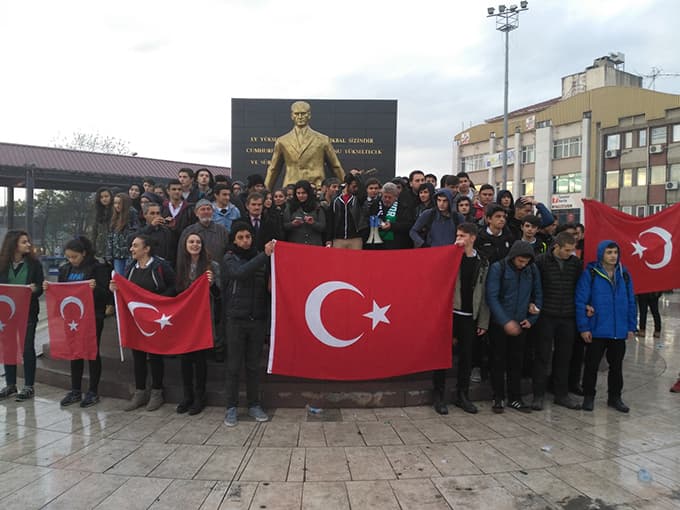 İstanbul'daki saldırıda şehit olanlar için mevlid okutuldu