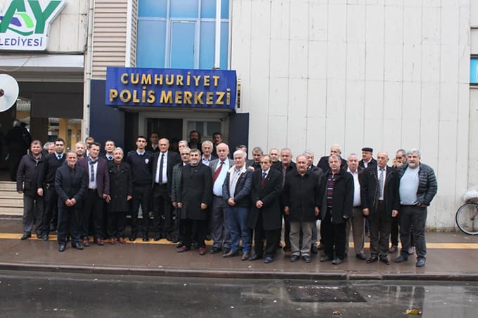 SESOB yönetiminden emniyete taziye ziyareti