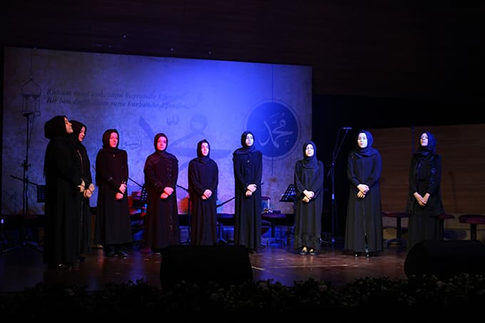 Adabilim Okulları'ndan muhteşem Mevlid Kandili Programı