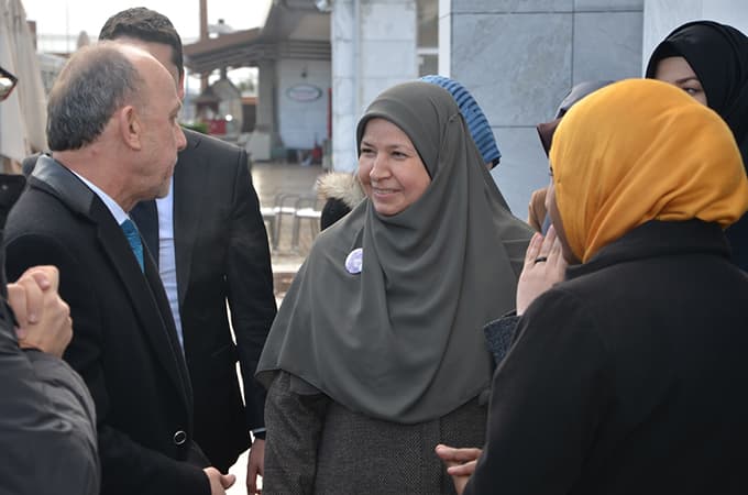 Mısırlı Şehit Esma'nın annesi Sakarya'ya geldi
