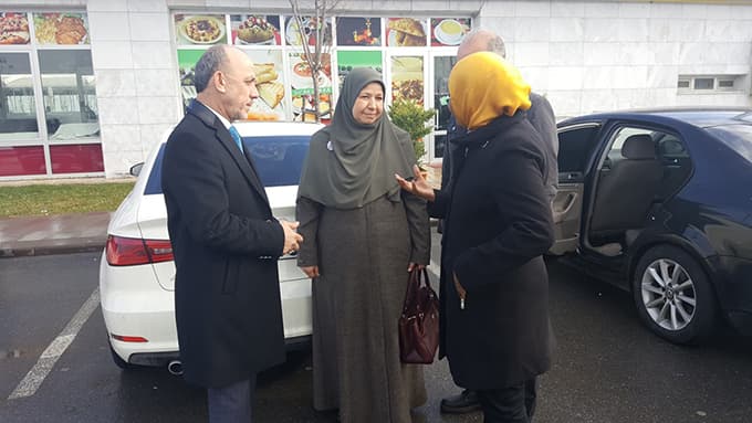 Mısırlı Şehit Esma'nın annesi Sakarya'ya geldi