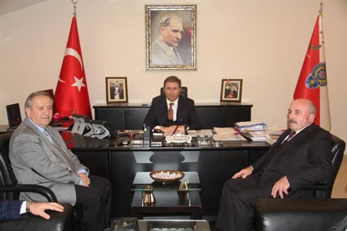 Sakarya Müftülüğü heyetinden, Emniyet'e taziye ziyareti