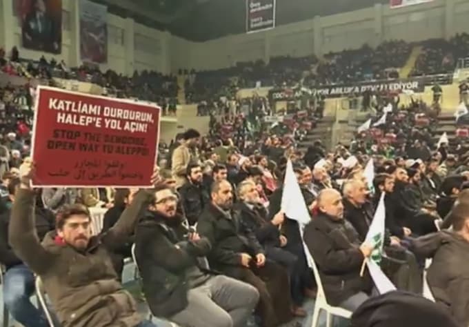 Halep'e yol açın konvoyu Sakarya'ya ulaştı