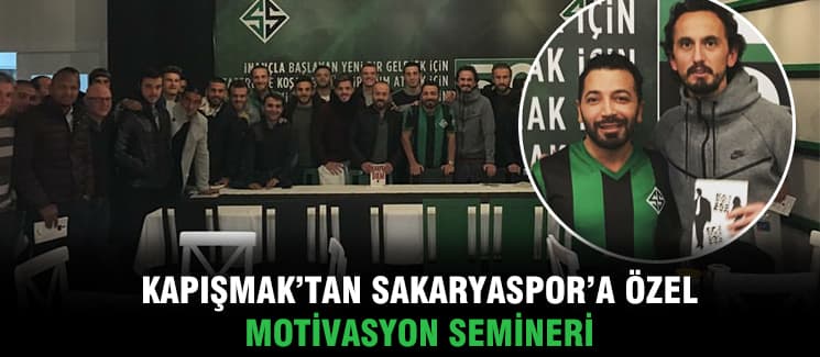 Ünlü oyuncular ve Aşkım Kapışmak'tan Sakaryaspor ziyareti