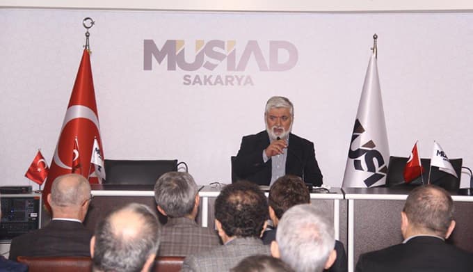 Sakarya MÜSİAD  Prof. Dr. Faruk Beşer'i ağırladı