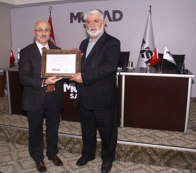 Sakarya MÜSİAD  Prof. Dr. Faruk Beşer'i ağırladı