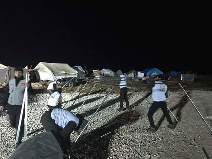 Sakarya'dan geçen konvoy, Halep'e ulaştı