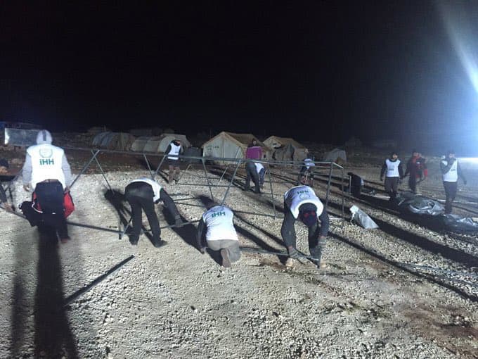 Sakarya'dan geçen konvoy, Halep'e ulaştı