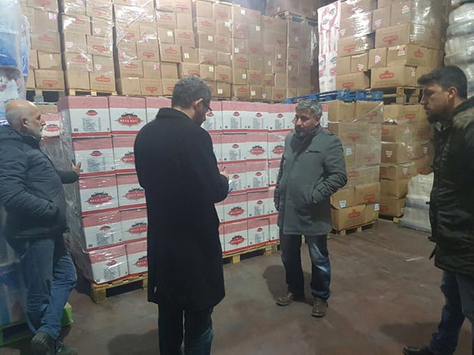 Sakarya'dan geçen konvoy, Halep'e ulaştı
