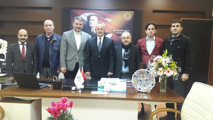 Yeni İl Sağlık Müdürü'ne tebrik ziyareti