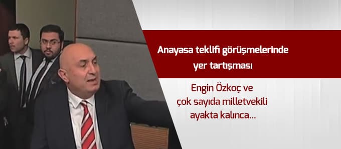 Anayasa teklifi görüşmelerinde yer tartışması