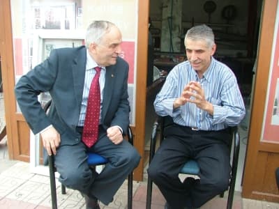 Cafer Şen, Çark Sanayi Esnafını Ziyaret Etti