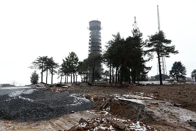 Şehrin manzarası buradan izlenecek