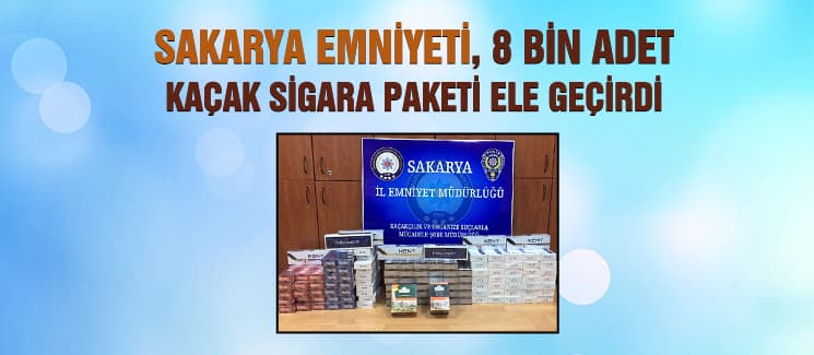 2 TIR'dan 8 bin adet kaçak sigara çıktı!