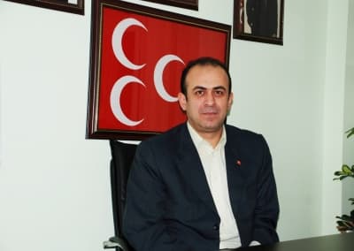 MHPli Adnan Üzümkaya, Yenikent'in Sorunlarını Anlattı
