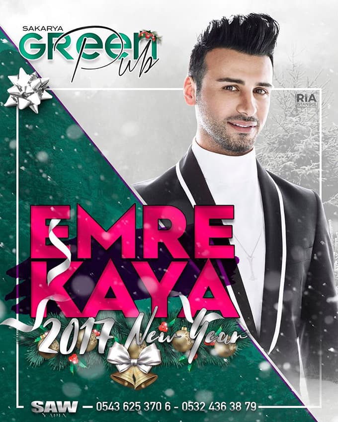 Sakarya, yeni yıla Emre Kaya ile girecek