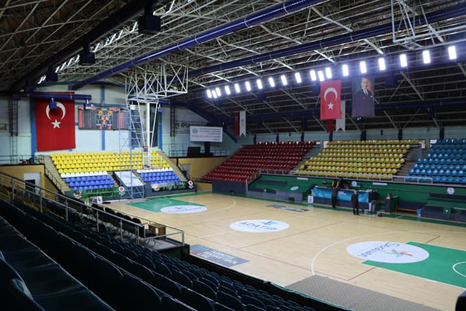Salonun skorboard sistemi yenilendi