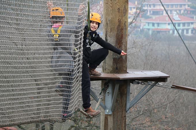 Onlar da Macera Park'taydı