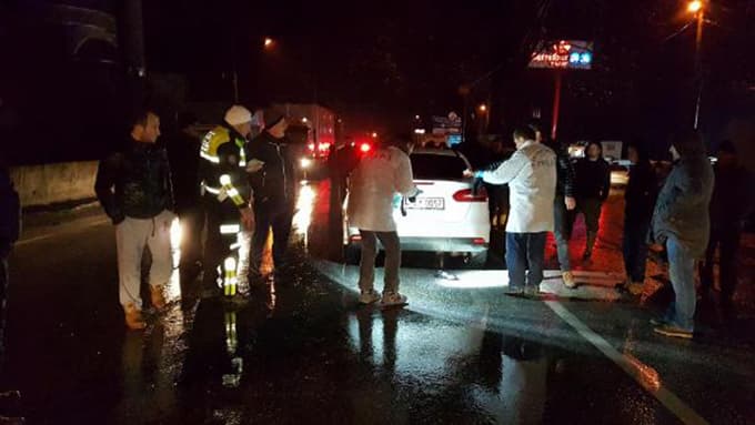 Camiye giderken, kazada öldü