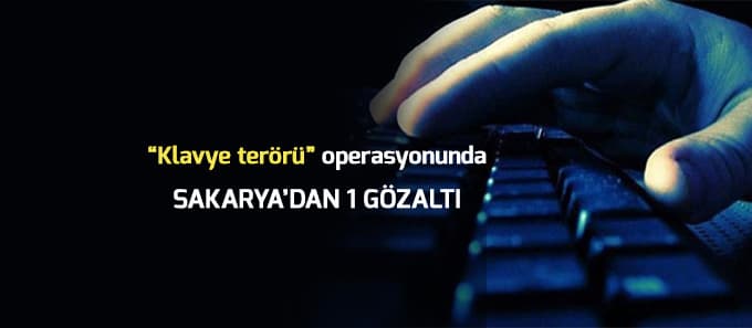 Mardin merkezli "klavye terörü" operasyonu