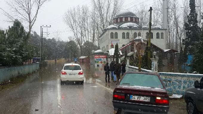 Karasu'da su baskını