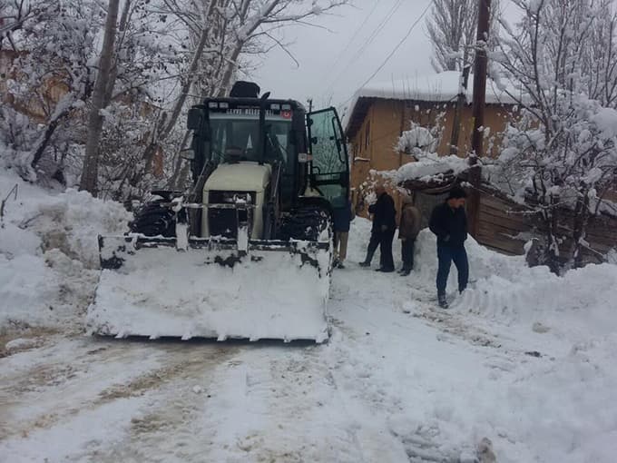 Geyve'de kar seferberliği