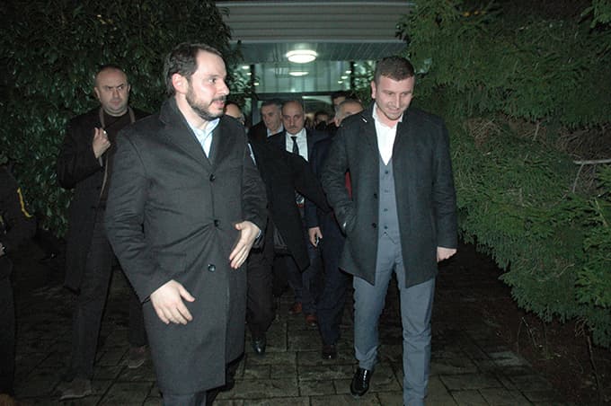 Berat Albayrak Sakarya'da incelemelerde bulundu