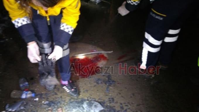 Akyazı'da zincirleme kaza